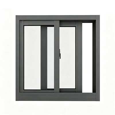 Horisontale skyve aluminiumsvinduer